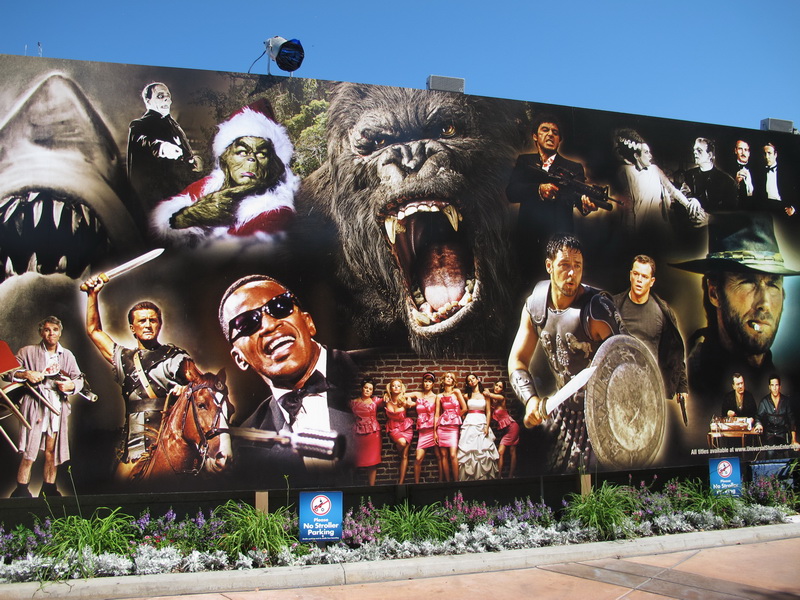Los Universal Studios: cine, cien y más cine.