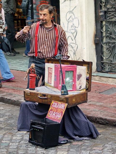 El títere borracho de San Telmo