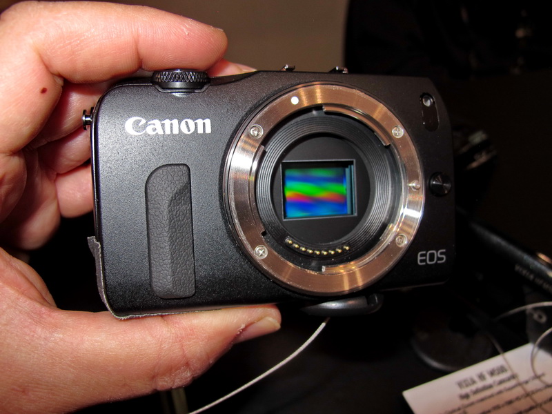 Canon EOS M y sus sensor APS-C de 18 Megapíxel