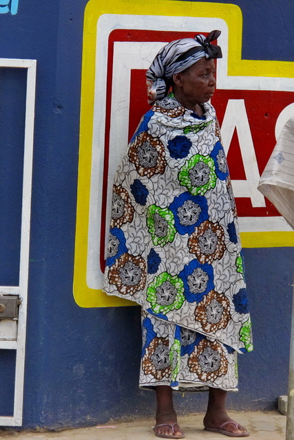 Mujer esperando