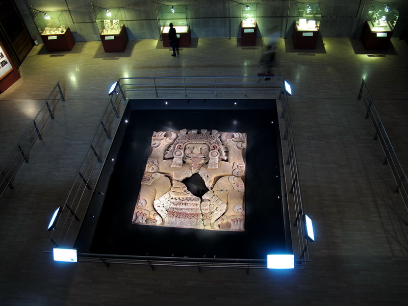 Escultura de la diosa Tlatecuhtli. Museo del templo Mayor.