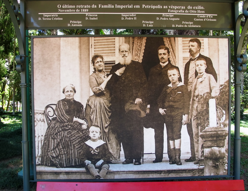 Último retrato de la Familia Imperial en Petrópolis