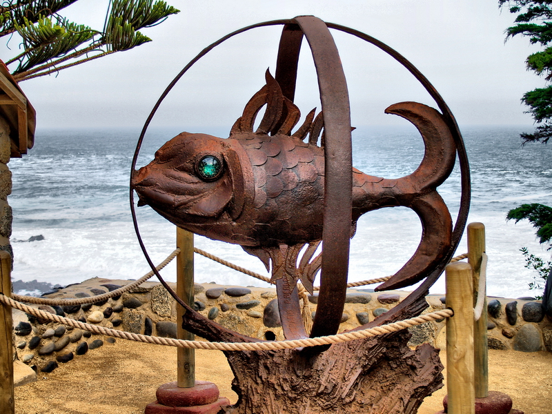 Escultura de Isla Negra