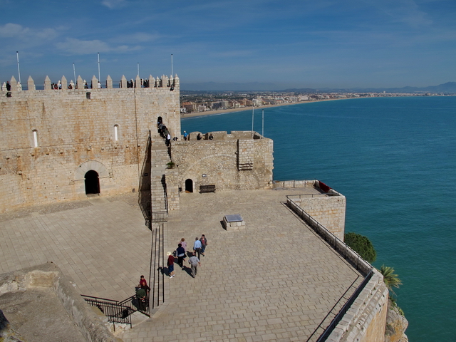 El Mediterráneo desde el Castillo de Peñíscola