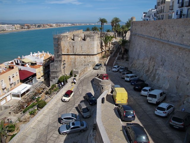 Parque de Artillería desde la Puerta de Santa María