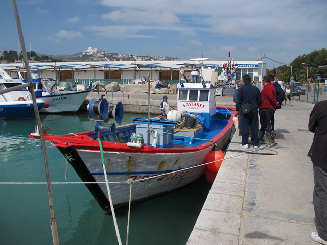 Puerto pesquero de Peñíscola