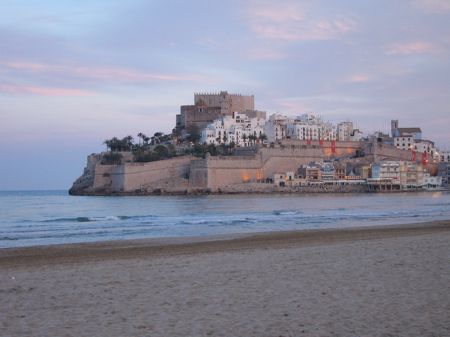 Peñíscola al atardecer