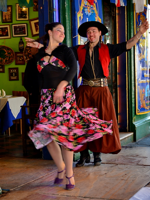 Bailando en La Boca