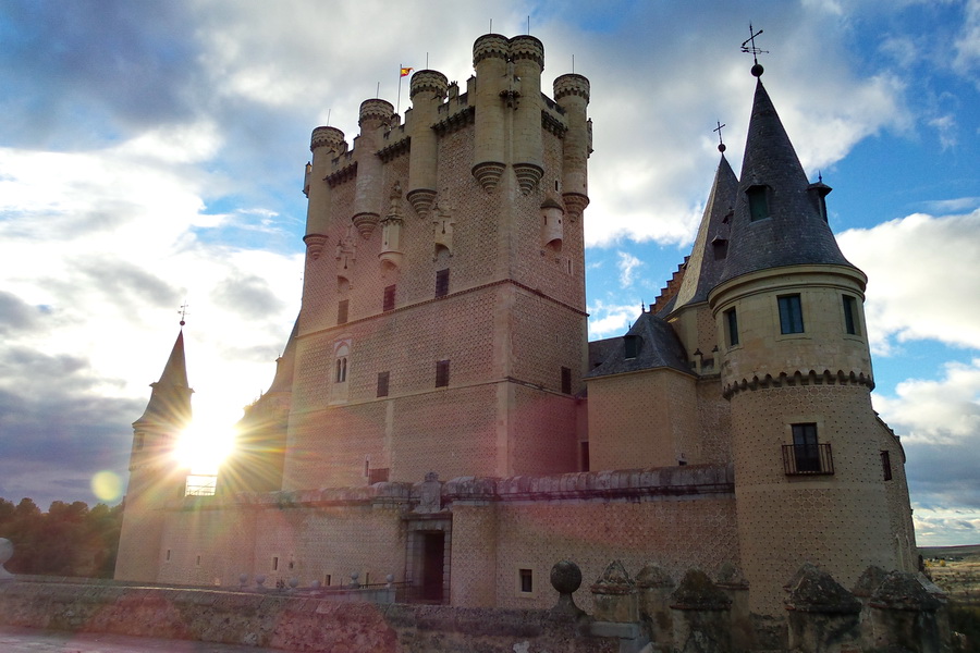 Alcázar de Segovia con la Samsung S4Zoom