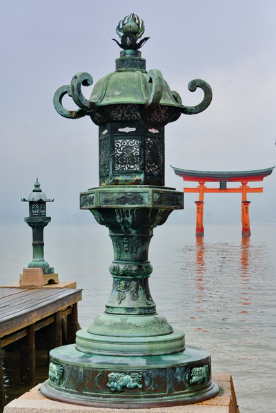 Torii desde Itsukushima