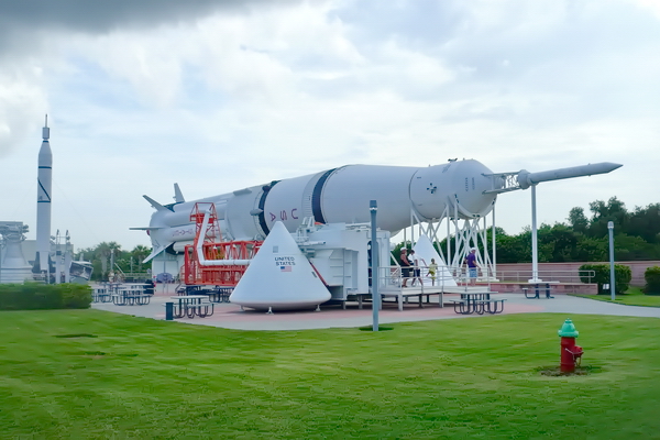 Rocket Garden en el KSC