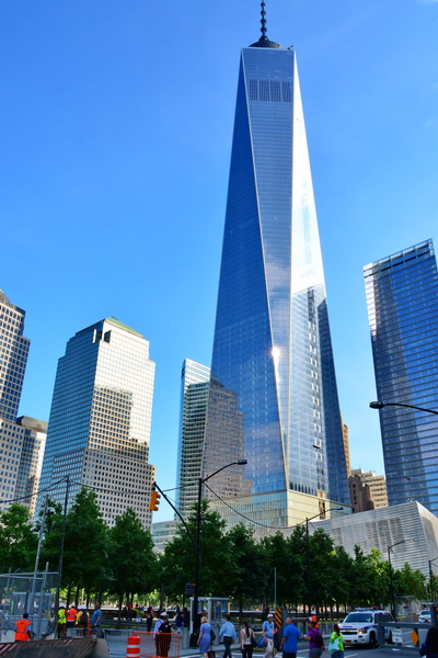 Llegando al 9/11 Memorial