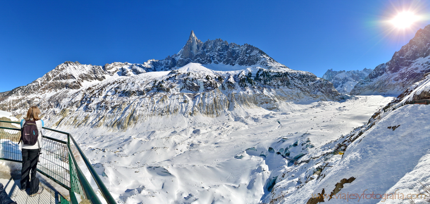 Glaciar del Mont Blanc