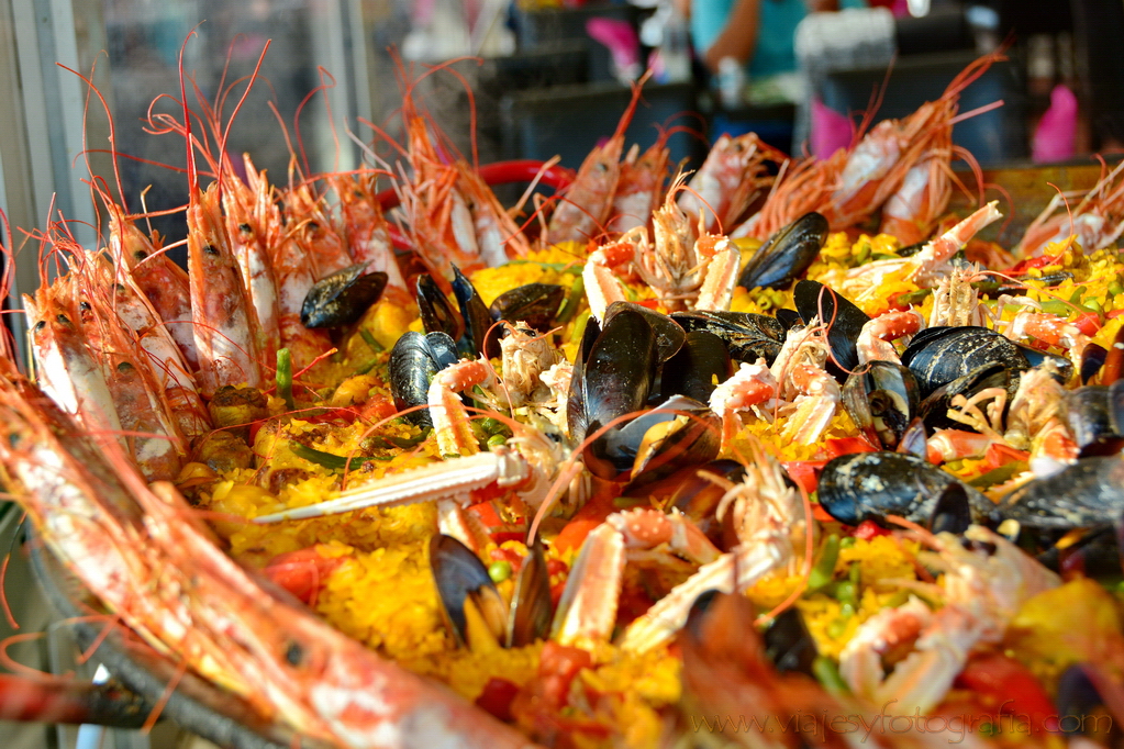 Paella en Saintes Maries de La Mer