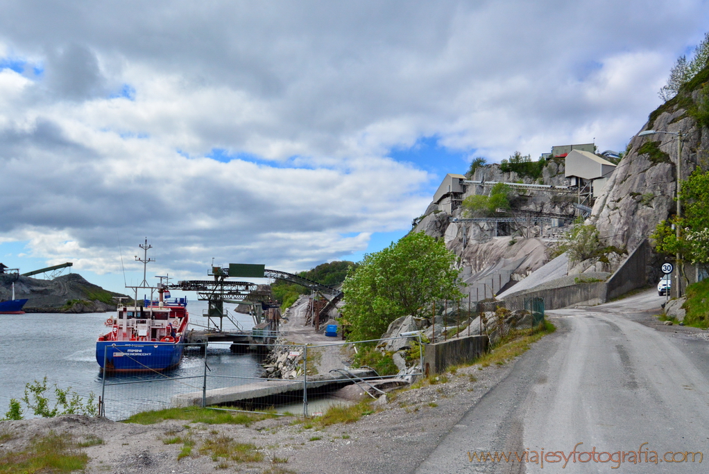 Mina de limonita. Rekefjord 