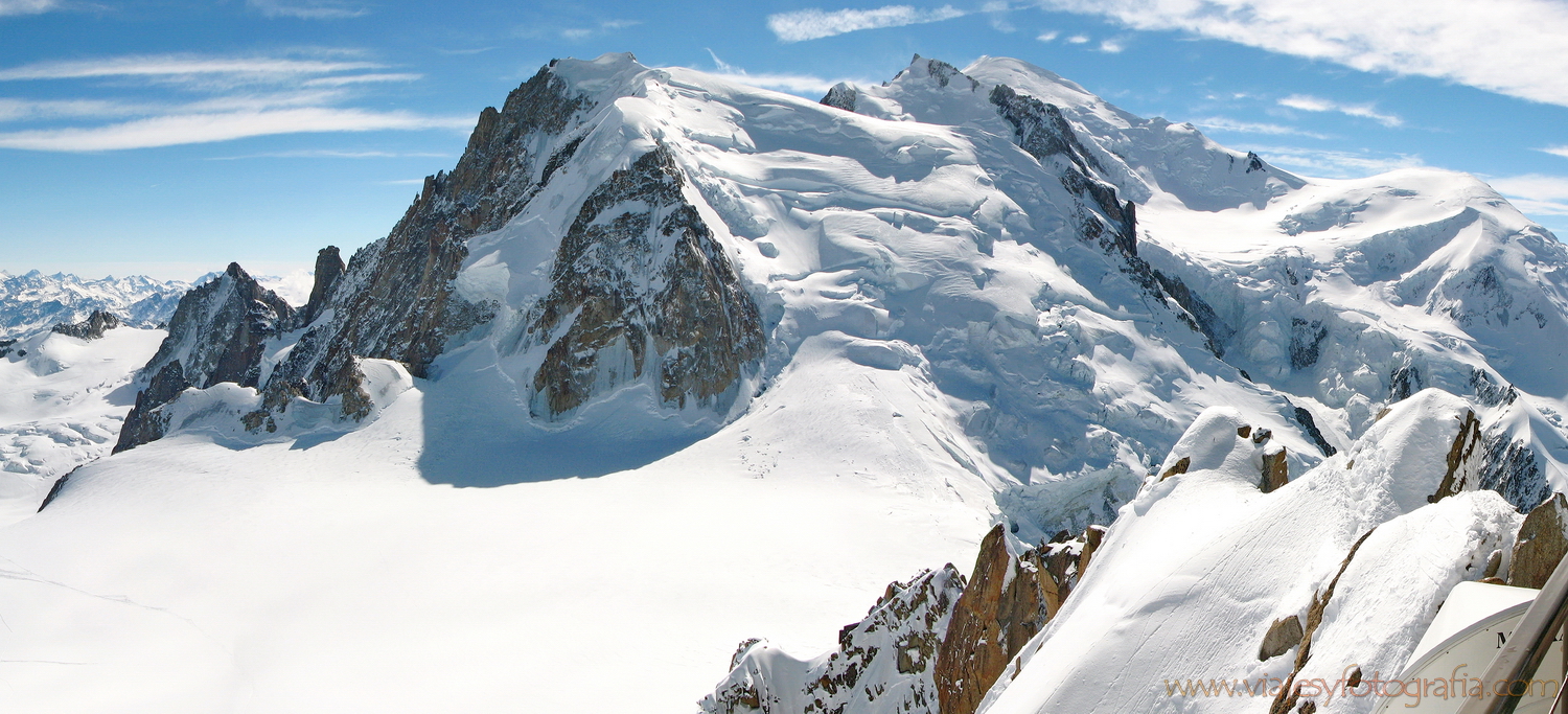 Aiguille du Midi Mont Blanc Pan 324