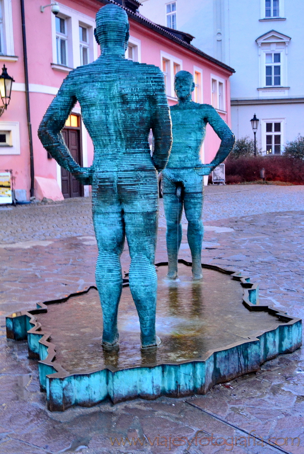 David Cerný Museo Franz Kafka