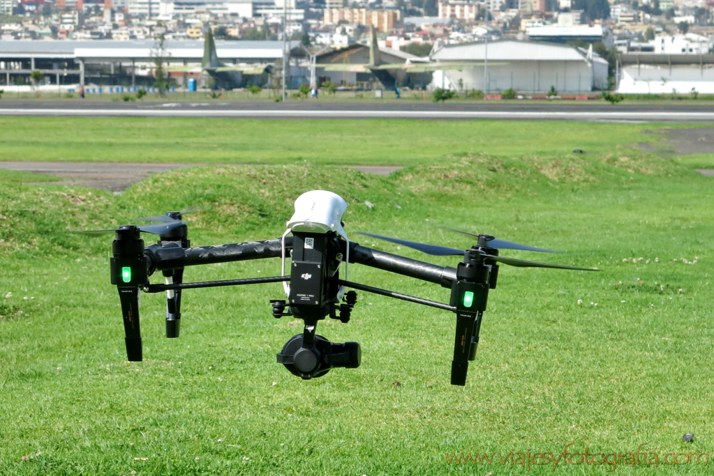 Inspire 1. Antiguo aeropuerto de Quito.