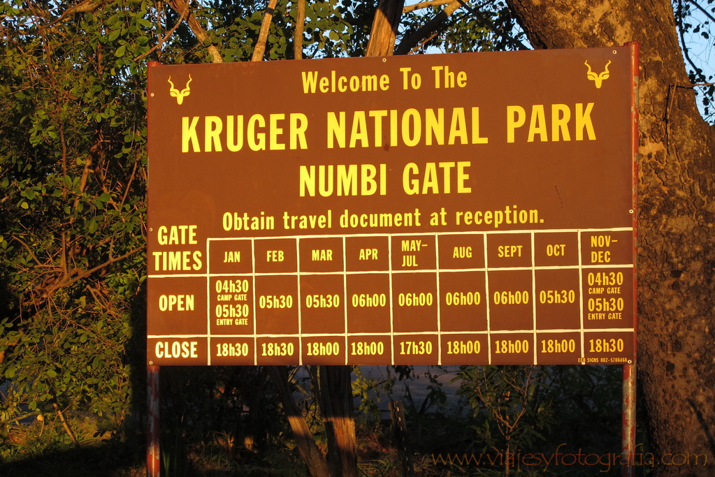Kruger Numbi Gate