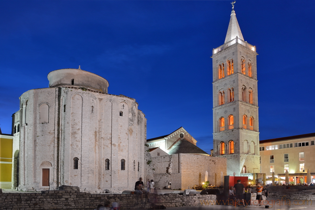 Torre de la Catedral de Santa Anastasia en Zadar