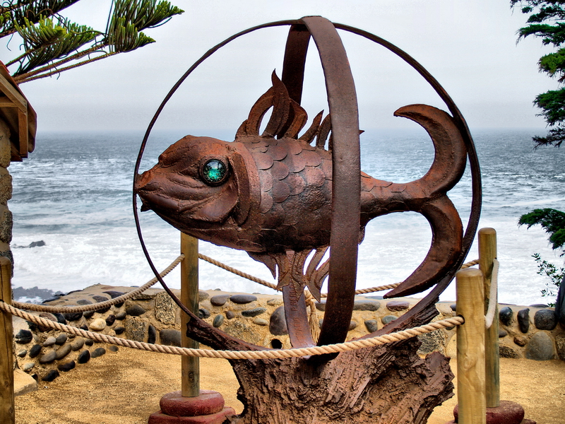 Escultura de Isla Negra Escultura de Isla Negra