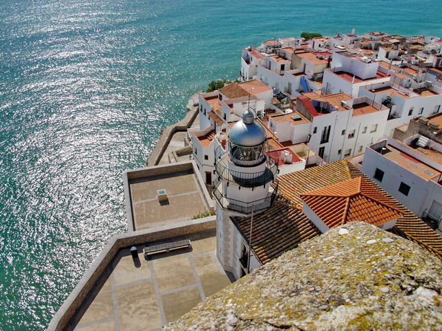 Vistas desde el Castillo de Peñiscola Vistas desde el Castillo de Peñiscola