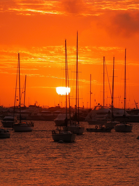 Atardecer en Punta del Este Atardecer en Punta del Este