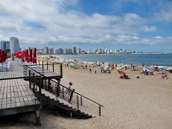 Playa Mansa en Punta del Este Playa Mansa en Punta del Este