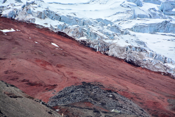 Imagen del retroceso del hielo