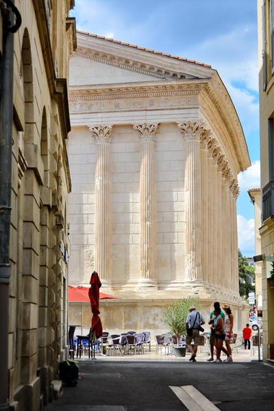 La Maison Carrée en Nimes La Maison Carrée en Nimes