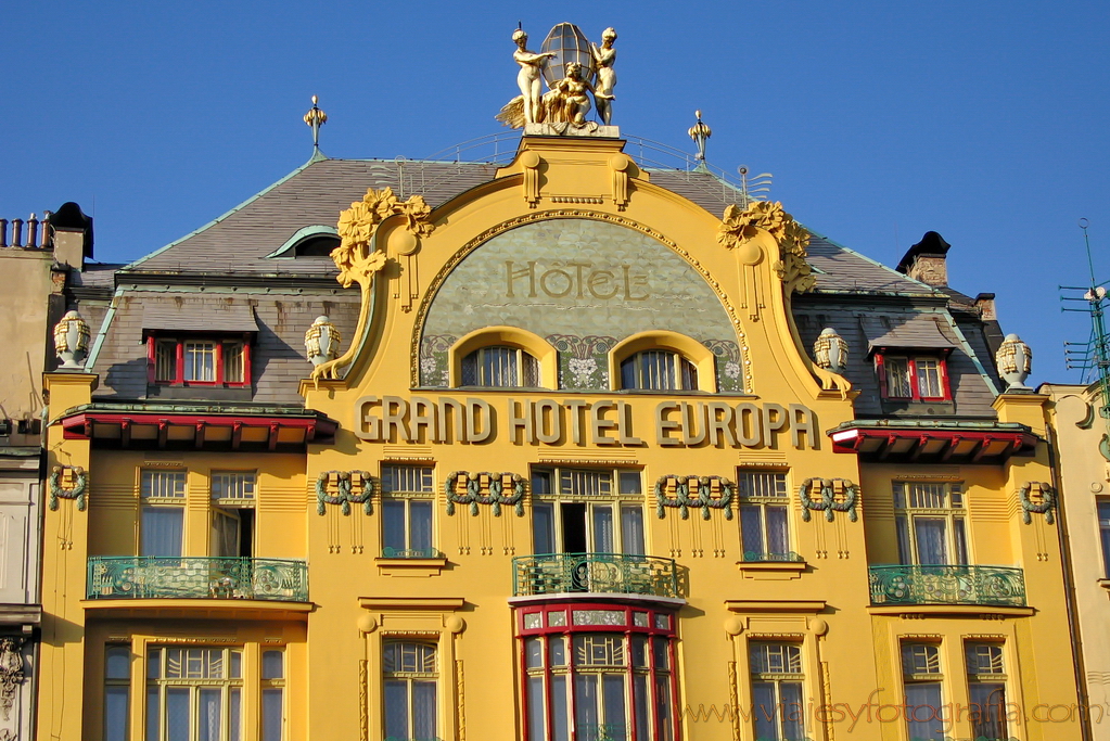 Grand Hotel Europa Nove Mes Grand Hotel Europa Nove Mesto Praga