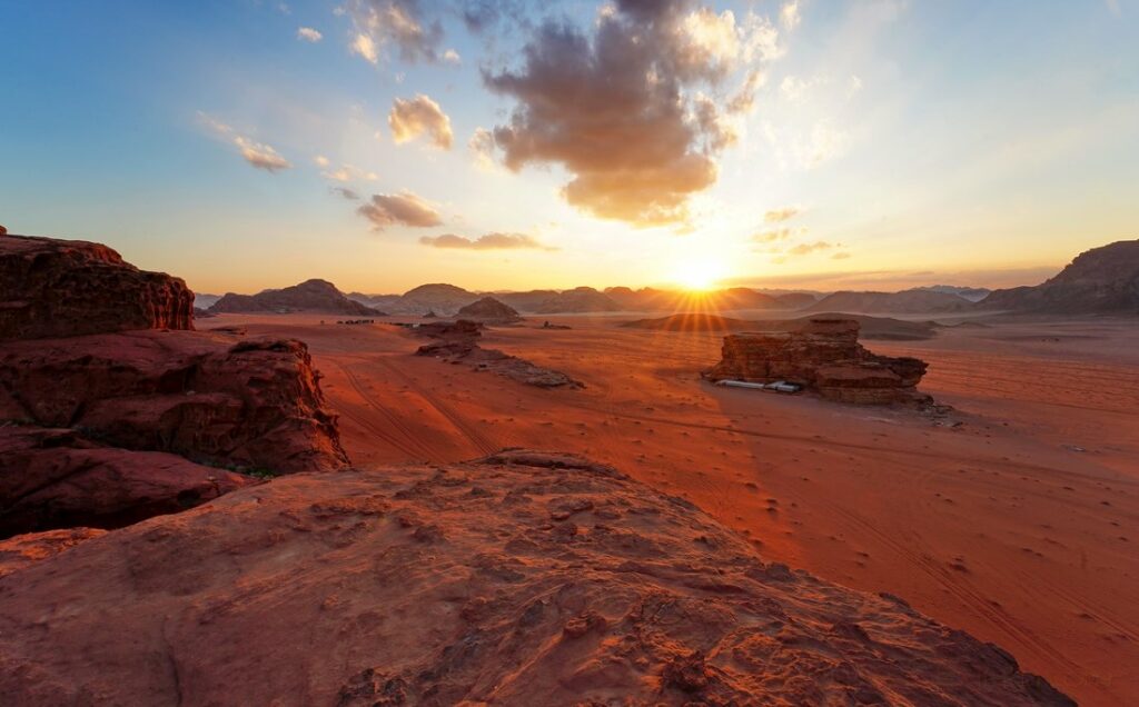 Wadi Rum, atrapado por la belleza del desierto rojo de Jordania