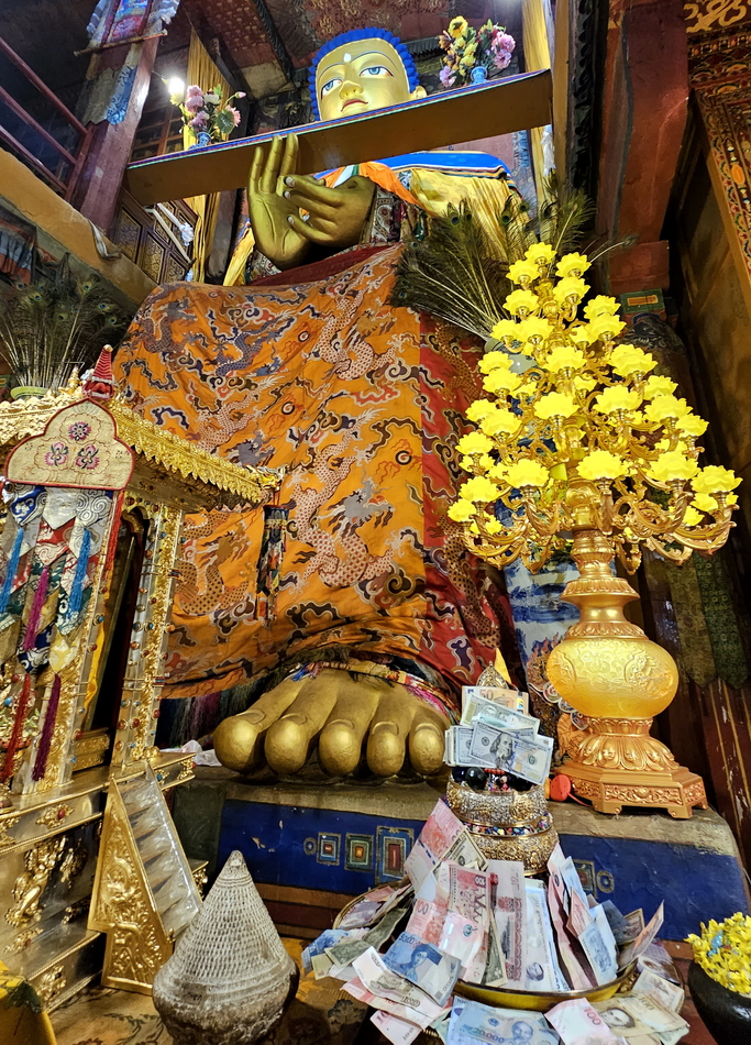 Buda monasterio de Sera Lhasa