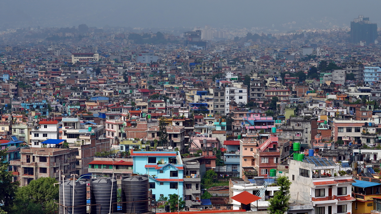 Vistas de Katmandu Nepal