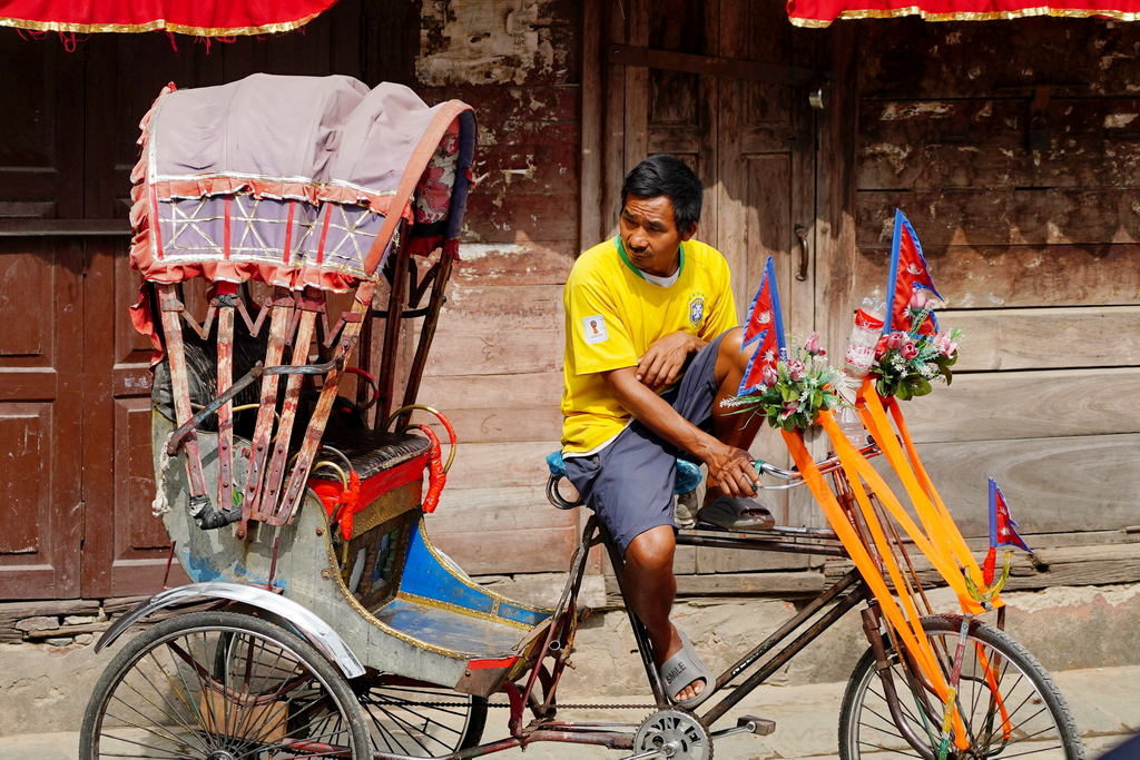 katmandu ricksaw