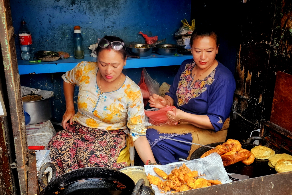 vendedoras de Katmandu Nepal