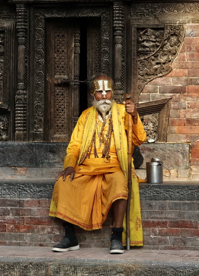 Sadhu Durbar Square Katmandu
