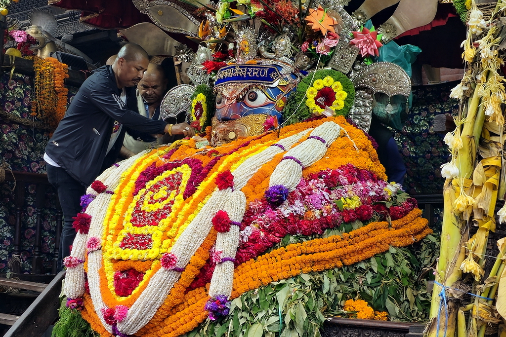 Katmandu celebracion religiosa