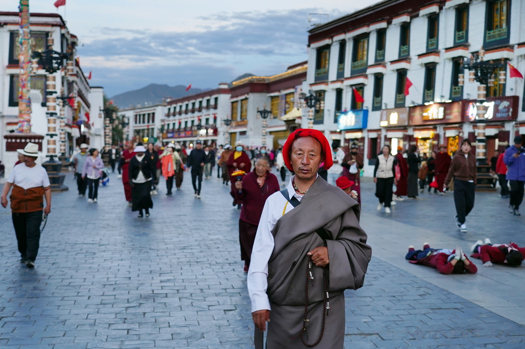 barrio de Jokhang en Lhasa