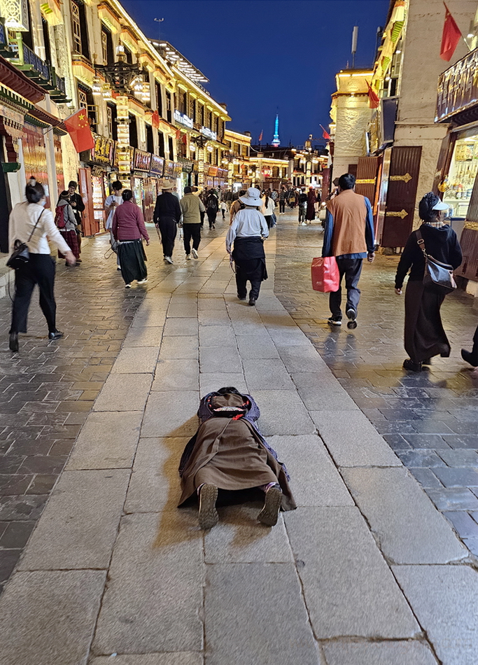 Barkhor Lhasa postraciones