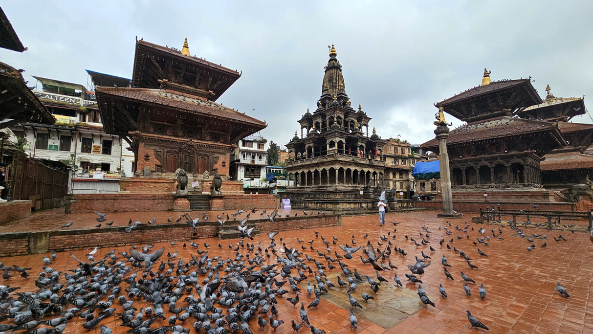 Patan Plaza Durbar valle de Katmandu Nepal