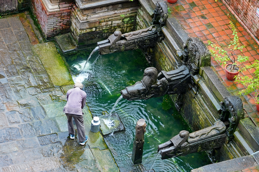 Patan fountain Nepal