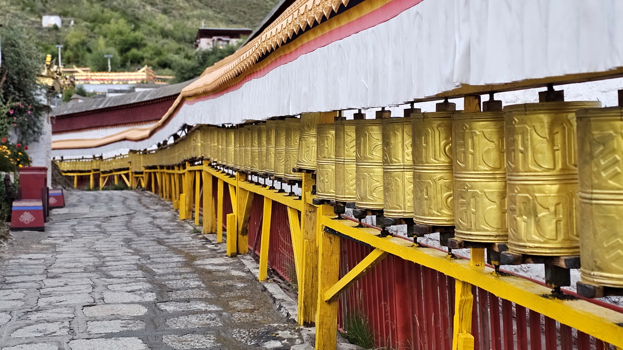 Ruedas de la Fortuna en Shigatse Tibet