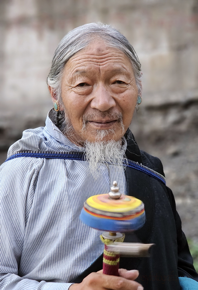 Retrato de un tibetano