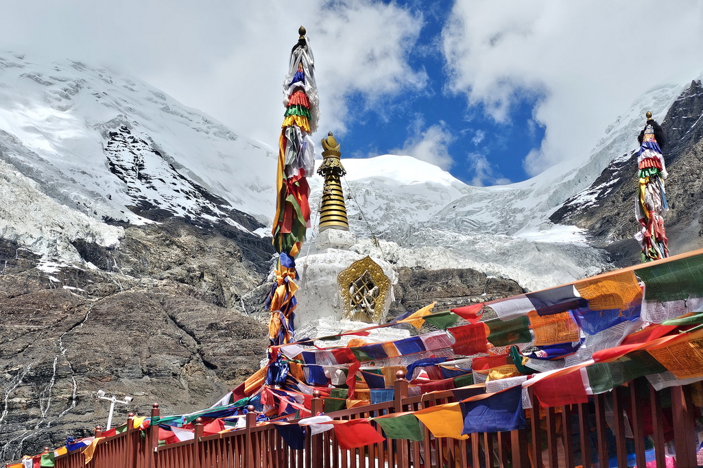 glaciar Karo La Tibet