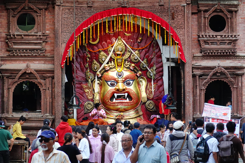 Durbar Square centro Katmandu Nepal