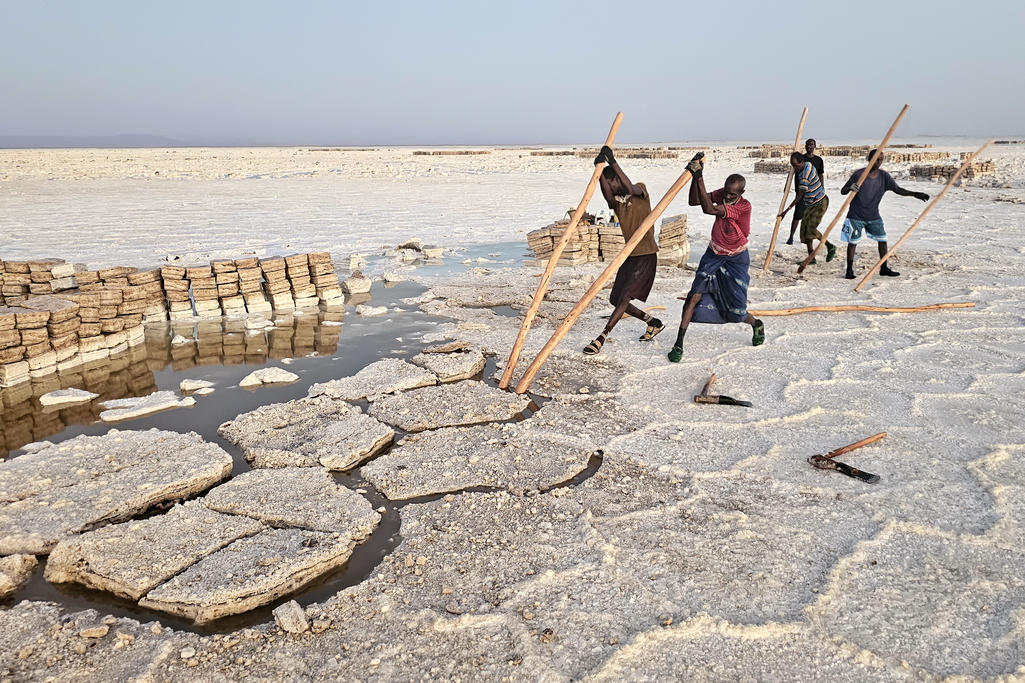 danakil salar extarccion sal