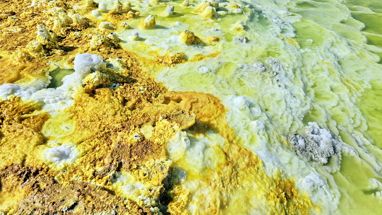 Dallol paisaje mineral