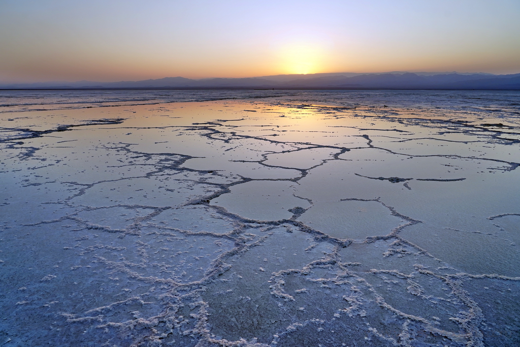 danakil atardecer salar