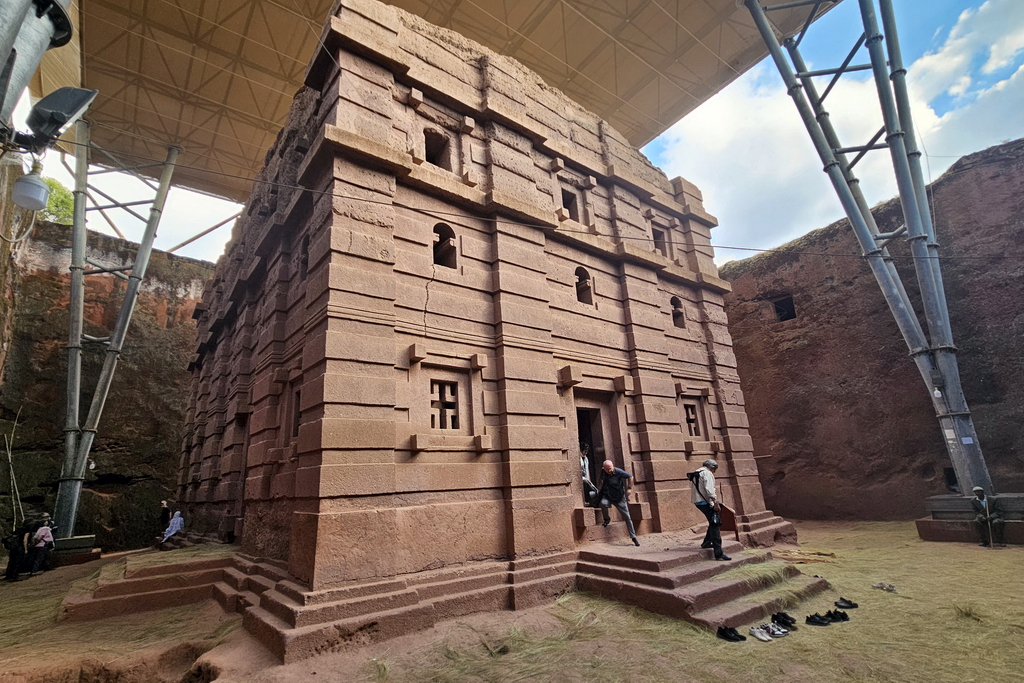Iglesia de piedra de Lalibela